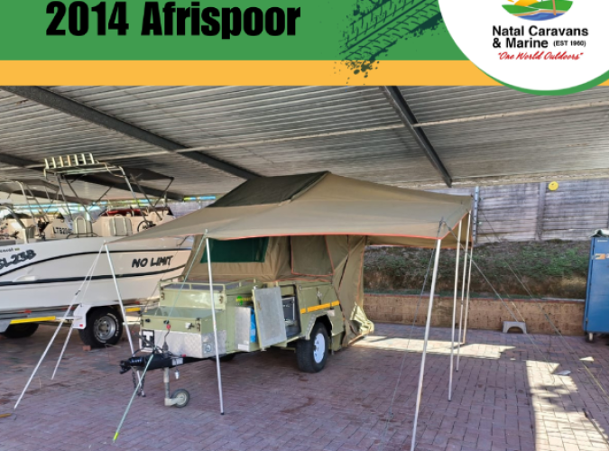 2014 Afrispoor Pre-owned Camper Trailer for sale