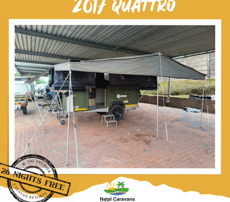 2017 Quattro Pre-owned Caravan for sale
