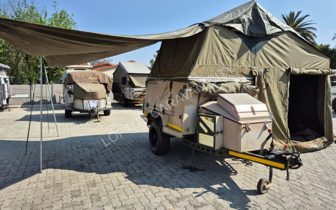 2007 Conqueror Conquest Off-Road Camping Trailer Pre-owned Caravan for sale