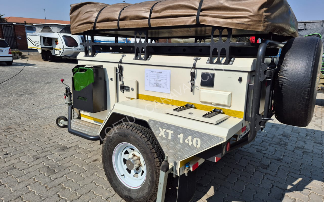 2014 Jurgens Safari XT140 Off-Road Camping Trailer Pre-owned Caravan for sale