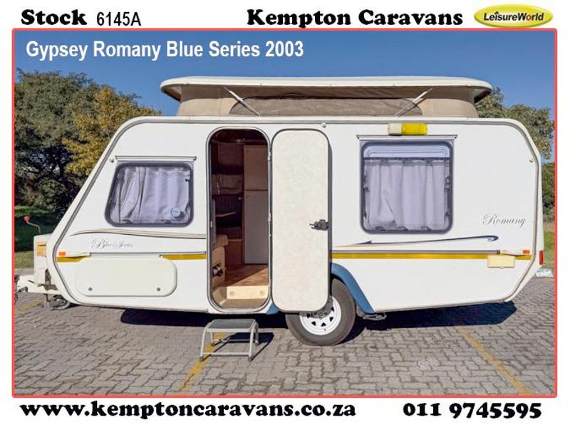 2003  Gypsey Romany Caravan (On Road) Pre-owned Caravan for sale