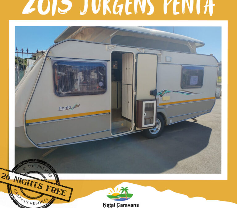 2013 Jurgens Penta New Caravan for sale