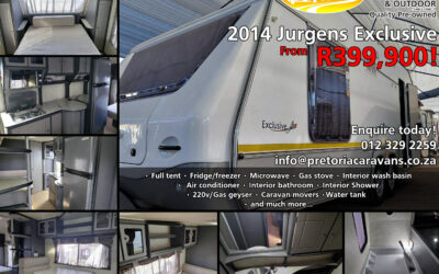 2014 Jurgens Exclusive Pre-owned Caravan for sale