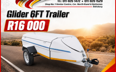 Glider 6FT Trailer – Tough, Reliable & Ready to Go! Pre-owned Trailer for sale