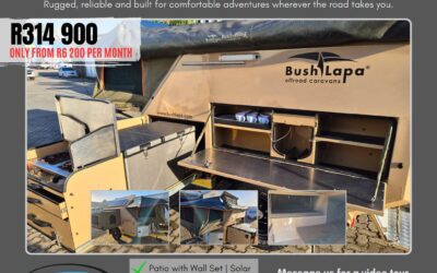 2014 Bush Lapa Miskruier Pre-owned Caravan for sale