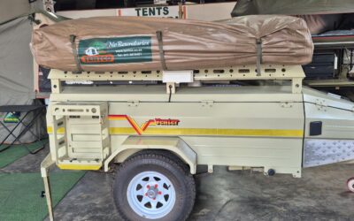 2016 Venter Savuti XL Unbraked Trailer Pre-owned Caravan for sale