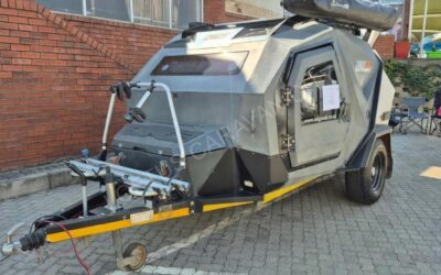 2022 Edge-Out Tear Drop Camping Trailer Pre-owned Caravan for sale